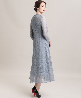《Ｍａｇｌｉｅ　Ｗｈｉｔｅ》ラッセルレースロングドレス（５１０２１２１３０６）