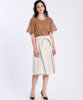 《Ｍａｇｌｉｅ　ｐａｒ　ｅｆ－ｄｅ》サッシュベルトスカート（５１０２１５２０１４）