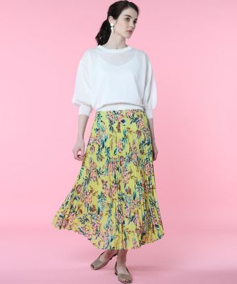 《Ｍａｇｌｉｅ　ｐａｒ　ｅｆ－ｄｅ》ボリュームスリーブシアーニット（５１０２１７０００６）