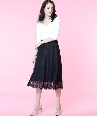 《Ｍａｇｌｉｅ　ｐａｒ　ｅｆ－ｄｅ》バックボタンリブニット（５１０２１７０００７）