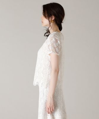 《Ｍａｇｌｉｅ　ＷＨＩＴＥ》トルコレースブラウス（５１０２１８２３０５）