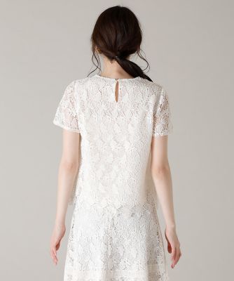 《Ｍａｇｌｉｅ　ＷＨＩＴＥ》トルコレースブラウス（５１０２１８２３０５）