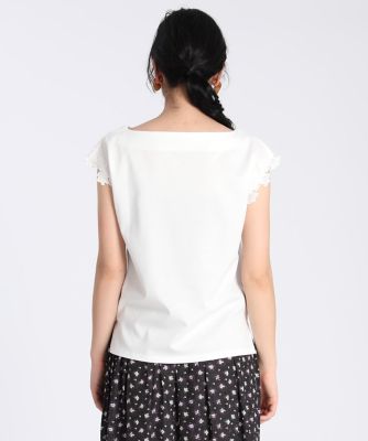 《Ｍａｇｌｉｅ　ｐａｒ　ｅｆ－ｄｅ》フラワーレースカットソー（５１０２１９０００６）