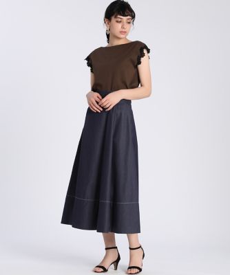 《Ｍａｇｌｉｅ　ｐａｒ　ｅｆ－ｄｅ》フラワーレースカットソー（５１０２１９０００６）