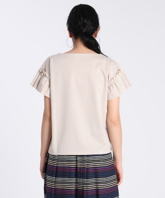 《Ｍａｇｌｉｅ　ｐａｒ　ｅｆ－ｄｅ》パールモチーフカットソー（５１０２１９０００７）