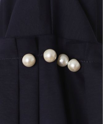 《Ｍａｇｌｉｅ　ｐａｒ　ｅｆ－ｄｅ》パールモチーフフリルカットソー《接触冷感》（５１０２１９００１０）