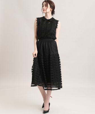 《Ｍａｇｌｉｅ　ＷＨＩＴＥ》ボーダーラッセルスカート（５１０３１５２３０１）