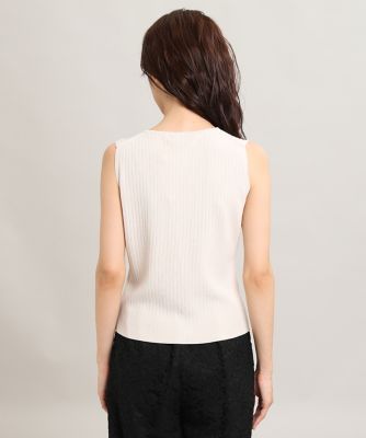 《Ｍａｇｌｉｅ　ｐａｒ　ｅｆ－ｄｅ》ボタンノースリーブニット（５１０３１７００１５）