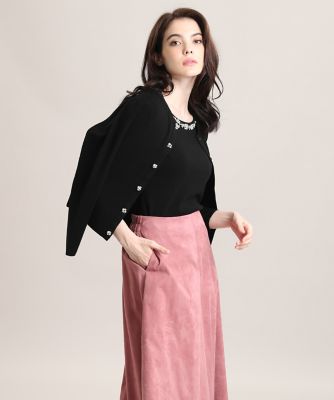 《Ｍａｇｌｉｅ　ｐａｒ　ｅｆ－ｄｅ》ビジュー釦カーディガン（５１０３１７８００２）