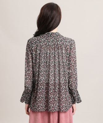 《Ｍａｇｌｉｅ　ｐａｒ　ｅｆ－ｄｅ》ミックスフラワーブラウス（５１０３１８２００５）