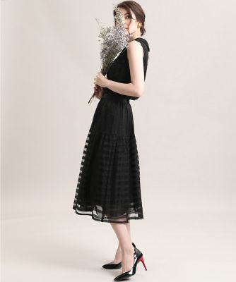 《Ｍａｇｌｉｅ　ＷＨＩＴＥ》ボーダーラッセルブラウス（５１０３１８２３０１）