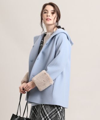 マーリエパーエフデ Maglie par ef-de オフホワイトコート Maglie par ef-de 2019Autumn｜フランドル（FLANDRE）オンライン