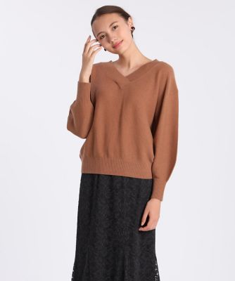 《Ｍａｇｌｉｅ　ｐａｒ　ｅｆ－ｄｅ》Ｖネックニット（５１０４１７０００９）