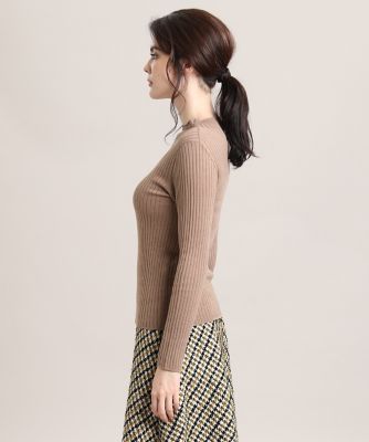 《Ｍａｇｌｉｅ　ｐａｒ　ｅｆ－ｄｅ》ボトルネックリブニット（５１０４１７００１０）