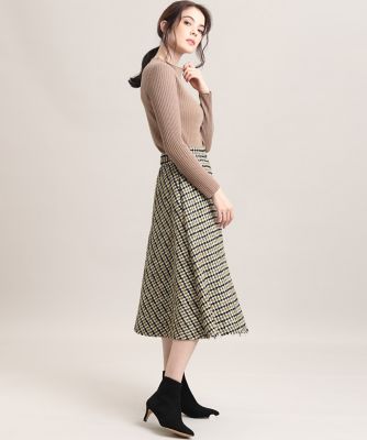 《Ｍａｇｌｉｅ　ｐａｒ　ｅｆ－ｄｅ》ボトルネックリブニット（５１０４１７００１０）