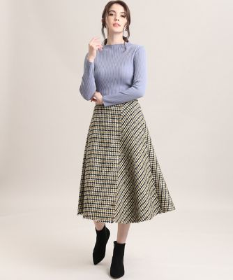 《Ｍａｇｌｉｅ　ｐａｒ　ｅｆ－ｄｅ》ボトルネックリブニット（５１０４１７００１０）