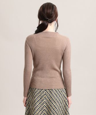 《Ｍａｇｌｉｅ　ｐａｒ　ｅｆ－ｄｅ》ボトルネックリブニット（５１０４１７００１０）