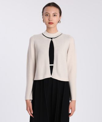 《Ｍａｇｌｉｅ　ｐａｒ　ｅｆ－ｄｅ》ホールガーメント（Ｒ）ボレロカーディガン《Ｃｕｏｏ》（５１０４１７８００３）