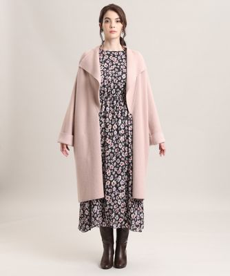 《Ｍａｇｌｉｅ　ｐａｒ　ｅｆ－ｄｅ》ビッグカラーニットコート（５１０４１７８００４）