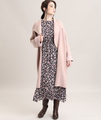 《Ｍａｇｌｉｅ　ｐａｒ　ｅｆ－ｄｅ》ビッグカラーニットコート（５１０４１７８００４）