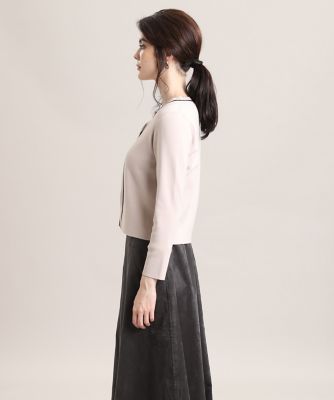 《Ｍａｇｌｉｅ　ｐａｒ　ｅｆ－ｄｅ》配色ラインカーディガン（５１０４１７８００７）