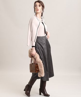 《Ｍａｇｌｉｅ　ｐａｒ　ｅｆ－ｄｅ》配色ラインカーディガン（５１０４１７８００７）