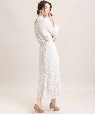 《Ｍａｇｌｉｅ　ＷＨＩＴＥ》コードレースブラウス（５１０４１８２３０３）
