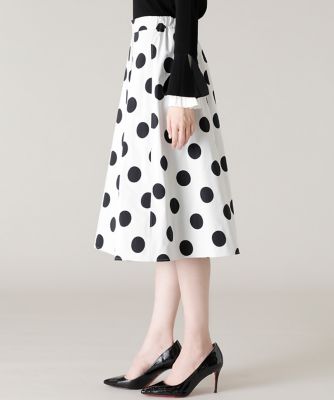 《Ｍａｇｌｉｅ　ｐａｒ　ｅｆ－ｄｅ》リバーシブルドットジャガードスカート（５１１１１５２００１）