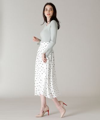《Ｍａｇｌｉｅ　ｐａｒ　ｅｆ－ｄｅ》アシンメトリースカート《Ｖｉｓｃｏｔｅｃｓ》（５１１１１５２００２）