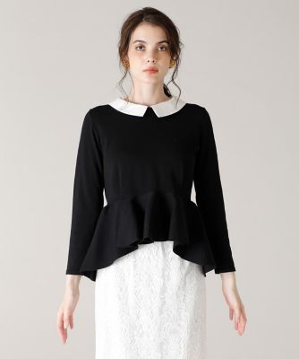 《Ｍａｇｌｉｅ　ｐａｒ　ｅｆ－ｄｅ》ペプラムニット（５１１１１７０００４）