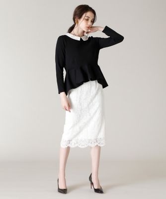 《Ｍａｇｌｉｅ　ｐａｒ　ｅｆ－ｄｅ》ペプラムニット（５１１１１７０００４）