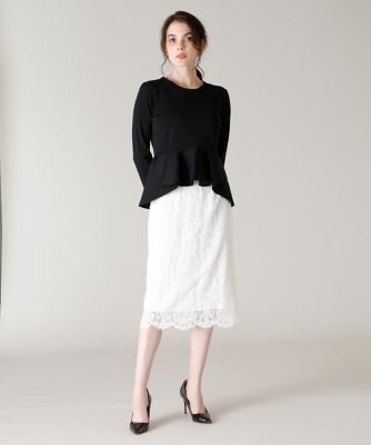 《Ｍａｇｌｉｅ　ｐａｒ　ｅｆ－ｄｅ》ペプラムニット（５１１１１７０００４）