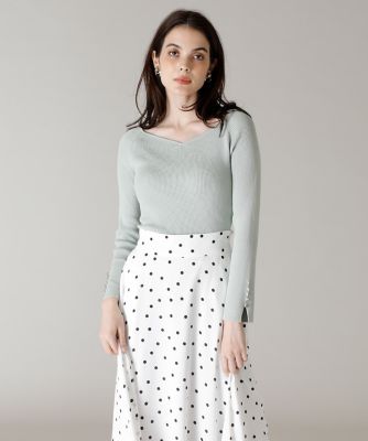 《Ｍａｇｌｉｅ　ｐａｒ　ｅｆ－ｄｅ》バレリーナネックニット（５１１１１７００１０）