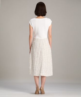 《Ｍａｇｌｉｅ　ｐａｒ　ｅｆ－ｄｅ》ニットツイードワンピース（５１１１１７２００４）