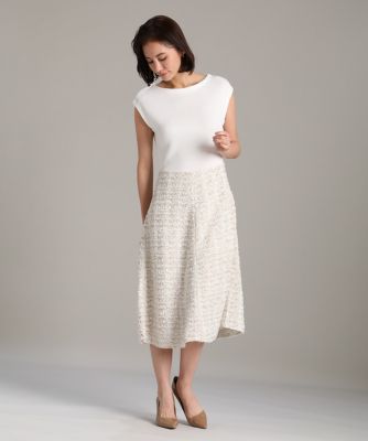 《Ｍａｇｌｉｅ　ｐａｒ　ｅｆ－ｄｅ》ニットツイードワンピース（５１１１１７２００４）