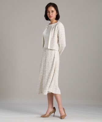 大きいサイズ ニットツイードワンピース ｍａｇｌｉｅ ｐａｒ ｅｆ ｄｅ ５１１１１７２８０４ 三越伊勢丹オンラインストア 公式