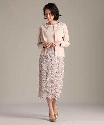 《Ｍａｇｌｉｅ　ｐａｒ　ｅｆ－ｄｅ》パールビジューカーディガン（５１１１１７８００１）