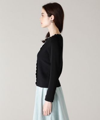 《Ｍａｇｌｉｅ　ｐａｒ　ｅｆ－ｄｅ》スカラップカーディガン（５１１１１７８０１０）
