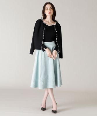 《Ｍａｇｌｉｅ　ｐａｒ　ｅｆ－ｄｅ》スカラップカーディガン（５１１１１７８０１０）