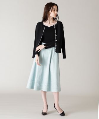 《Ｍａｇｌｉｅ　ｐａｒ　ｅｆ－ｄｅ》スカラップカーディガン（５１１１１７８０１０）