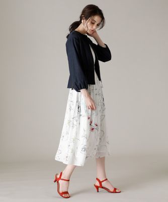 Maglie par ef－de》ペプラムデニムブルゾン