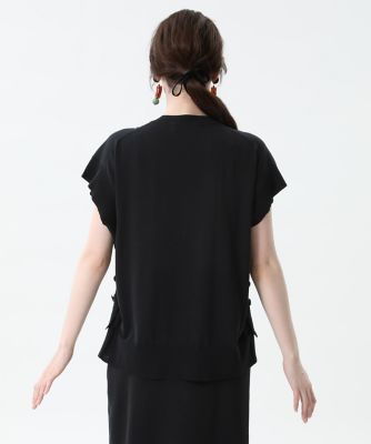 《Ｍａｇｌｉｅ　ｐａｒ　ｅｆ－ｄｅ》ノースリーブデザインニット（５１１２１７００１５）