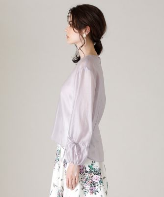 《Ｍａｇｌｉｅ　ｐａｒ　ｅｆ－ｄｅ》シャーリングブラウス（５１１２１８２００３）