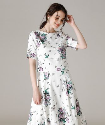 ＜Maglie le cassetto  (Women)＞《Ｍａｇｌｉｅ　ｐａｒ　ｅｆ－ｄｅ》フラワープリントブラウス（５１１２１８２００４）