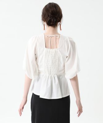 《Ｍａｇｌｉｅ　ｐａｒ　ｅｆ－ｄｅ》バックシャンカットソー（５１１２１９０００５）