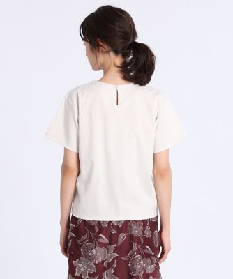 《Ｍａｇｌｉｅ　ｐａｒ　ｅｆ－ｄｅ》リボンディテールカットソー（５１１２１９００１１）