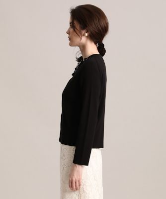 《Ｍａｇｌｉｅ　ｐａｒ　ｅｆ－ｄｅ》スパンコールビジューカーディガン（５１１３１７８００４）