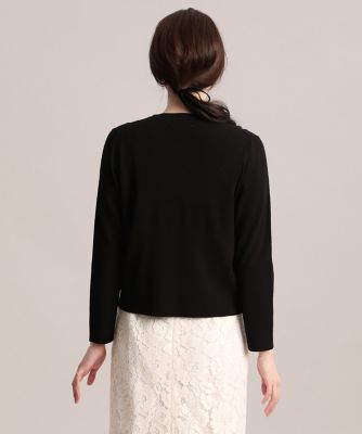 《Ｍａｇｌｉｅ　ｐａｒ　ｅｆ－ｄｅ》スパンコールビジューカーディガン（５１１３１７８００４）