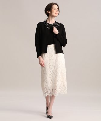 《Ｍａｇｌｉｅ　ｐａｒ　ｅｆ－ｄｅ》スパンコールビジューカーディガン（５１１３１７８００４）