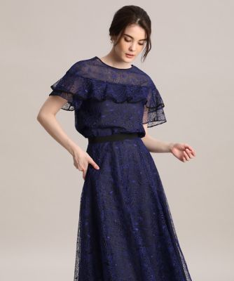 《Ｍａｇｌｉｅ　ＷＨＩＴＥ》刺繍レースブラウス（５１１３１８２３０１）